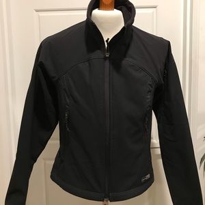 Rei black wind stopper jacket xs